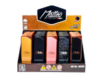 Matteo Metal Jet in Style Windproof Lighter Elegant Dots Design