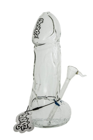 Chongz 20cm Dirk Rambone Glass Penis Waterpipe