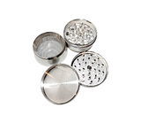 Chongz 60mm 4pt "Mr Brightside" Metal Grinder Silver