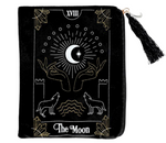 The Moon Tarot Card Zippered Bag