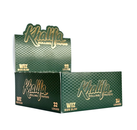 Limited Edition Khalifa Rolling Papers (Kingsize) Wiz Size Slim