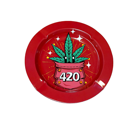Smoke Arsenal Metal Ashtray - 420 Power