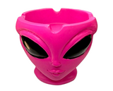 Wise Skies Alien Head Ashtray- Pink