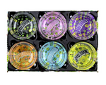 Baked Babe Premium Glass Ashtray - Assorted