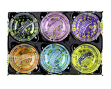 Baked Babe Premium Glass Ashtray - Assorted