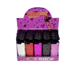 Flamejack Windproof Lighters Glitter Heart Design