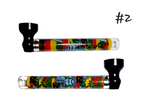D&K Rick & Morty Design Glass Pipe - Assorted #2