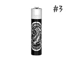 Clipper Metal Flint Lighter "Samurai" With Tin #3