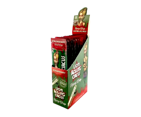 Lion Rolling Circus Homegenized Natural Hemp Wraps