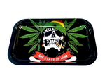 'IRIE State Of Mind' Metal Rolling Tray - Medium