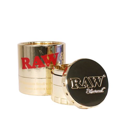 Limited Edition RAW Ethereal 60mm 4 Part Steel Grinder