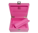 Wise Skies Mini Pink Rolling Box