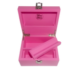 Wise Skies Mini Pink Rolling Box