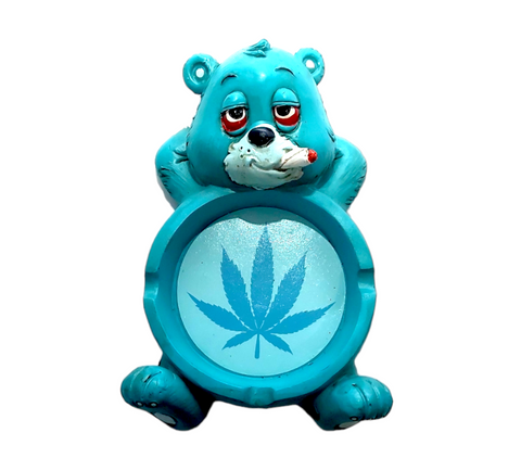 Wise Skies No Care Bear Ashtray - Blue