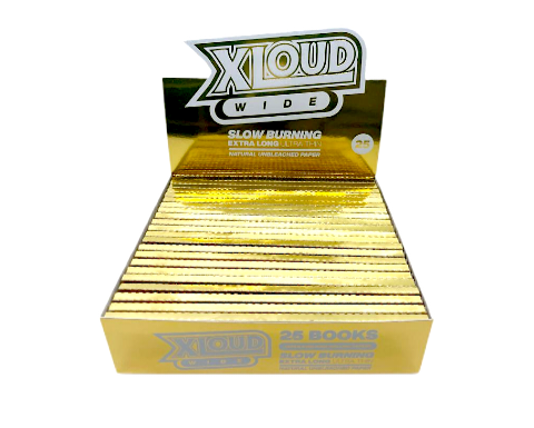 XLoud Natural WIDE Thier Biggest XL Papers Gold
