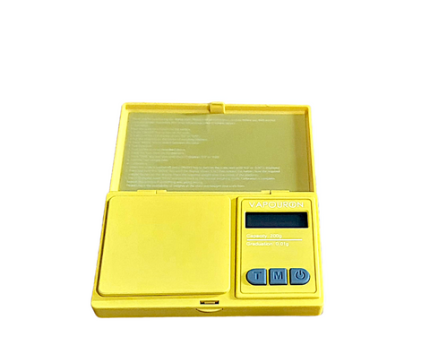 VapourOn Digital Pocket Weighing Scale CS-B Series - Yellow (200g x 0.01g)