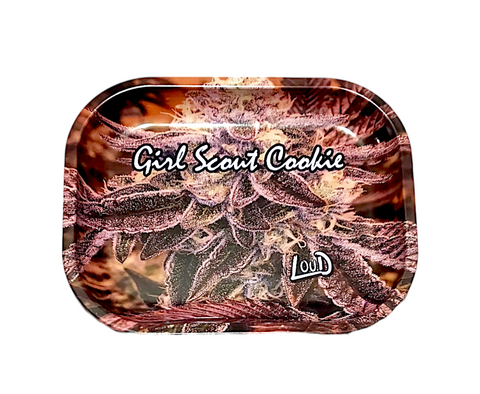 LOUD Metal Rolling Tray - Girl Scout Cookie