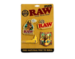 Raw Metal Pins 4 pack