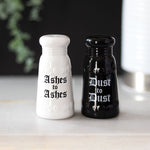 Ashes To Ashes Salt And Pepper Set..