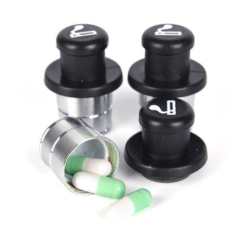 Dummy Car Lighter Pill Case Stash Storage

