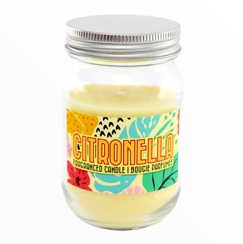 Citronella Outdoor Living Jar Candle