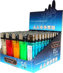 Clear disposable generic lighters pack of 5