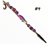 Handmade crystal joint holder roach clips