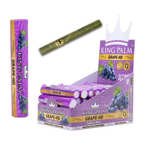 King Palm Single Roll - Grape-HD