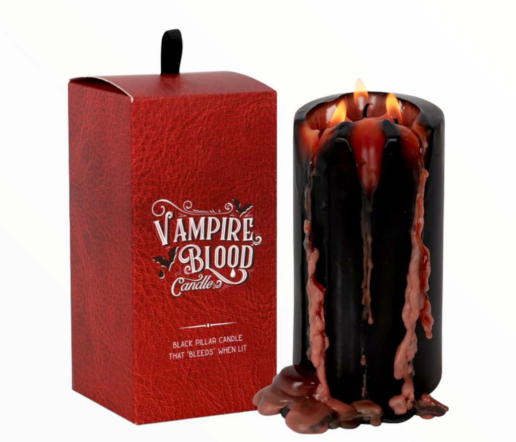 Large Vampire Blood Pillar Candle The Smoke Asylum