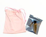 OUI'D Pink Ceramic Coated 4-part 63mm Grinder bag and brush