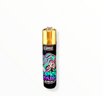 The Smoke Asylum Clipper Lighter black & gold