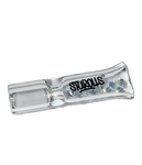 Diamond clear glass filter tip