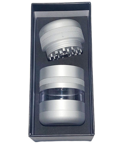 Chongz 55mm POD Grinder - Silver (2nd grade marked)