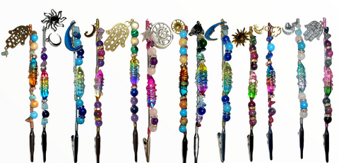 Handmade crystal joint holders roach clips