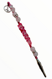 Handmade rose quartz roach clip