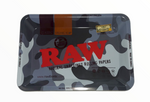 RAW Urban Camo Mini Rolling Tray - 18cm x12.5 cm