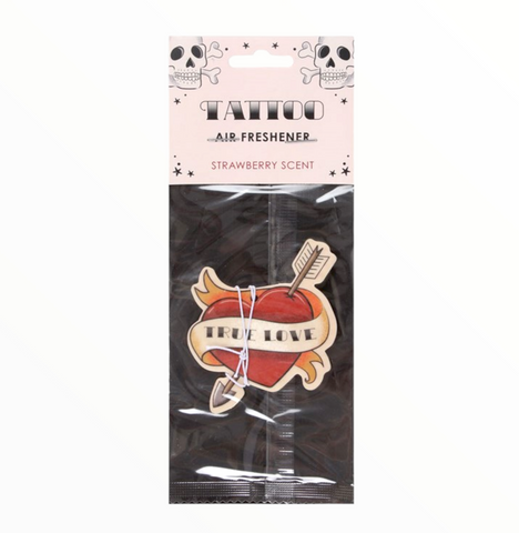 Tattoo True Love Heart Strawberry Air Freshener
