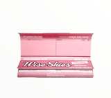 Wise Skies Pink Slim King Size Rolling Papers & Tips.