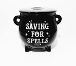 Witches cauldron money box